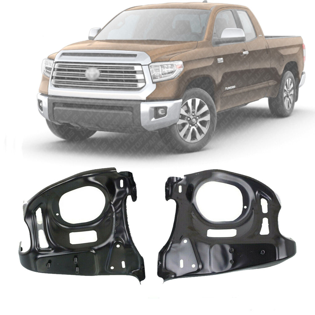 Front Bumper Brackets Mounting Arm Left & Right Side For 2014-2020 Toyota Tundra