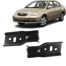 Load image into Gallery viewer, Front Bumper Brackets Reinforcement LH &amp; RH Sides For 2003-2008 Toyota Corolla