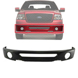 Front Bumper Face Bar Primed With Fog Lamp Hole Fit For 2006-2008 Ford F-150