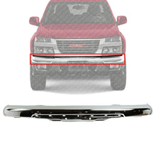 Load image into Gallery viewer, Front Bumper Impact Bar Chrome w/o Bracket For 2004-2012 Colorado / Canyon