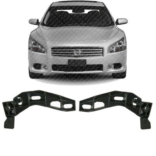 Front Bumper Brackets Left & Right Side Plastic For 2009-2014 Nissan Maxima