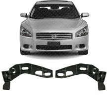 Load image into Gallery viewer, Front Bumper Brackets Left &amp; Right Side Plastic For 2009-2014 Nissan Maxima