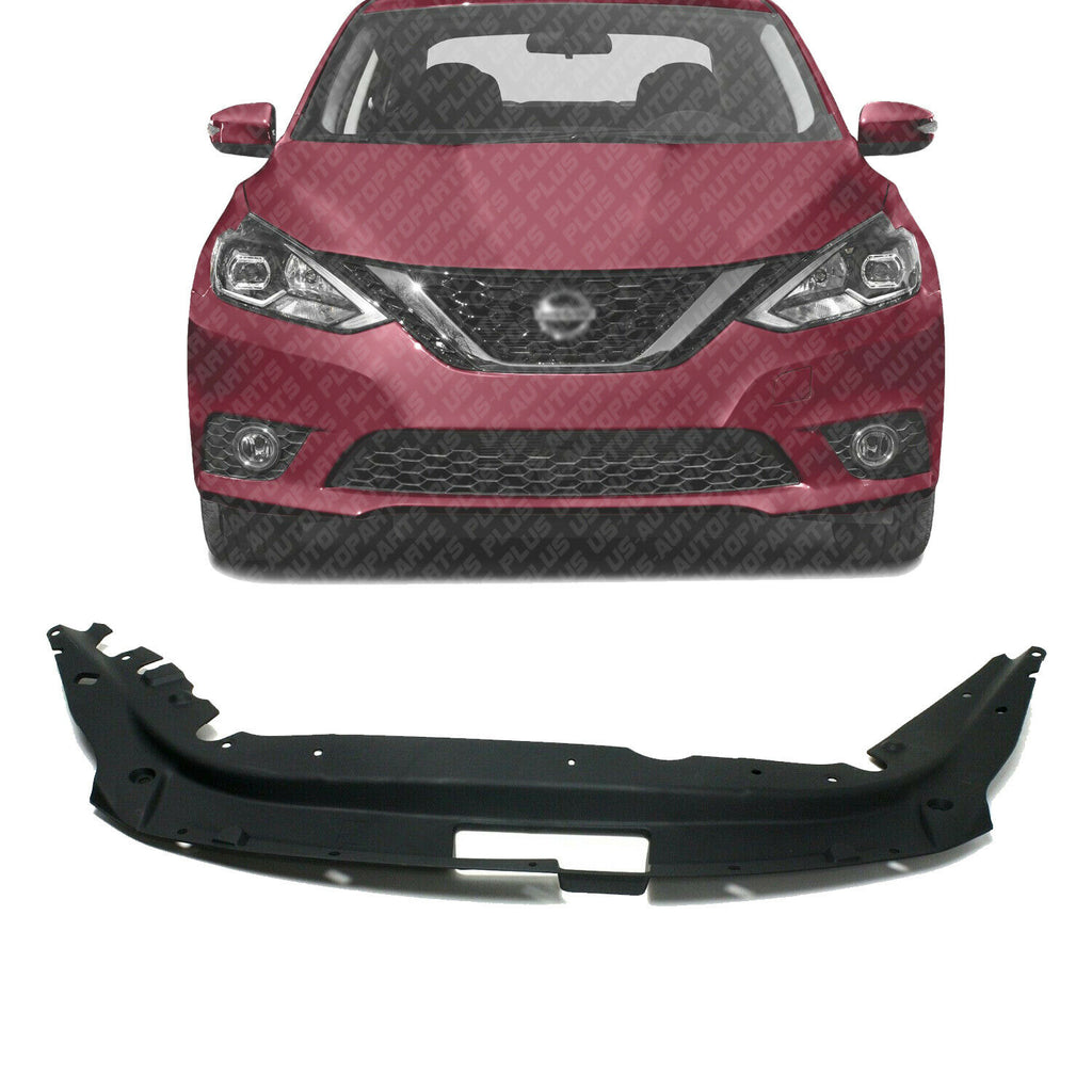 Radiator Support Cover Upper Textured Plastic For 2013-2015 Nissan Sentra
