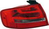 New Tail Light Direct Replacement For A4/S4 13-16 TAIL LAMP LH, Outer, Assembly, Halogen AU2804109 8K5945095AB