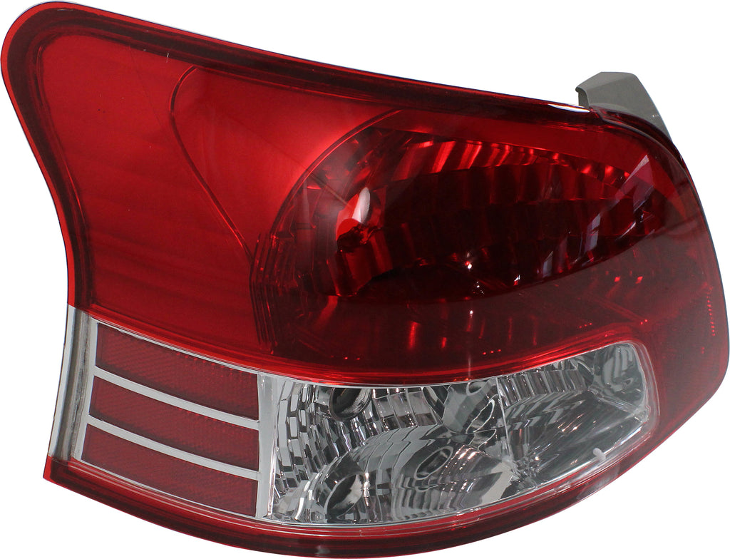 New Tail Light Direct Replacement For YARIS 07-12 TAIL LAMP LH, Lens and Housing, Base Model, w/o Sport Package, Sedan - CAPA TO2818133C 8156152550