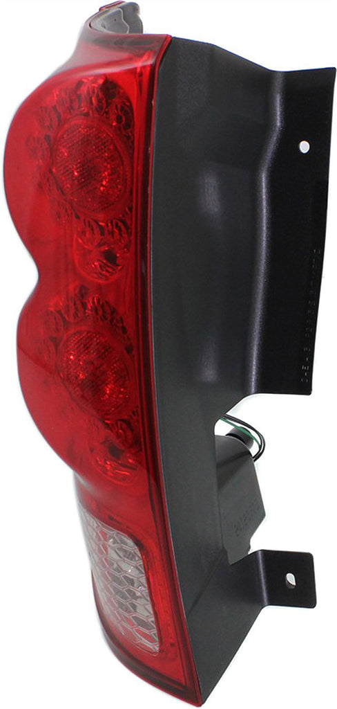 New Tail Light Direct Replacement For GRAND CARAVAN 11-20 TAIL LAMP LH, Assembly, Red and Clear Lens - CAPA CH2800199C 5182535AD
