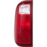 New Tail Light Direct Replacement For F-SERIES SUPER DUTY 08-16 TAIL LAMP LH, Lens and Housing - CAPA FO2800208C BC3Z13405A