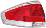 New Tail Light Direct Replacement For FOCUS 09-11 TAIL LAMP LH, Assembly, w/ Chrome Insert, Sedan FO2800215 9S4Z13405D