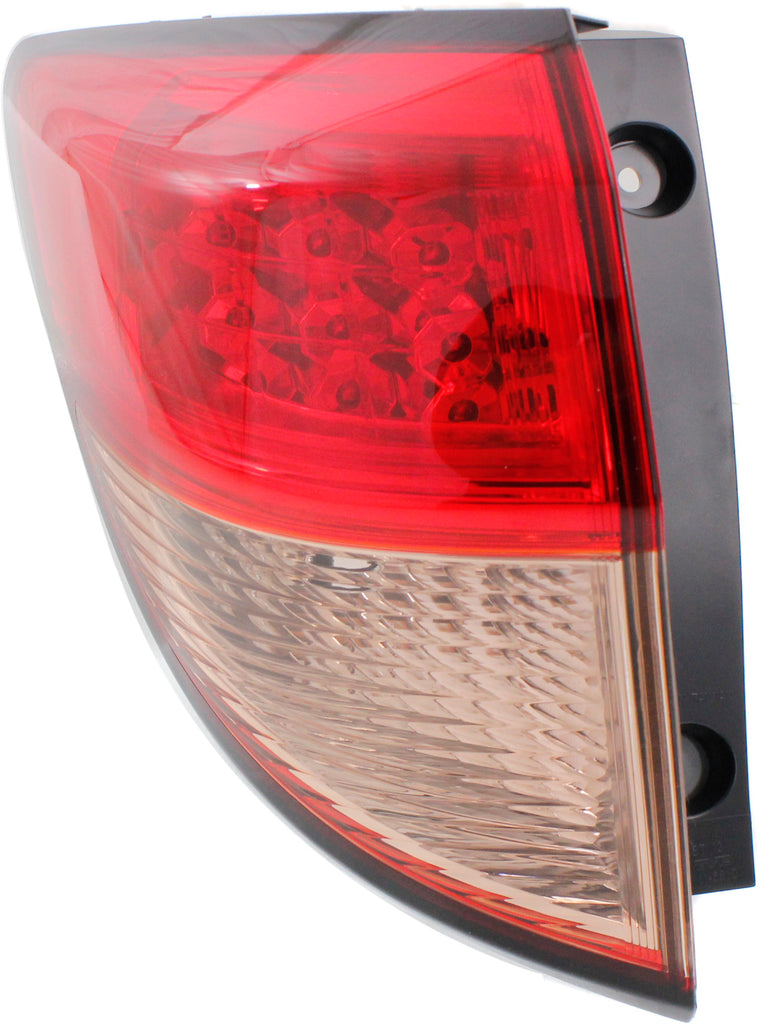 New Tail Light Direct Replacement For HR-V 16-18 TAIL LAMP LH, Outer, Lens and Housing - CAPA HO2804109C 33552T7SA01