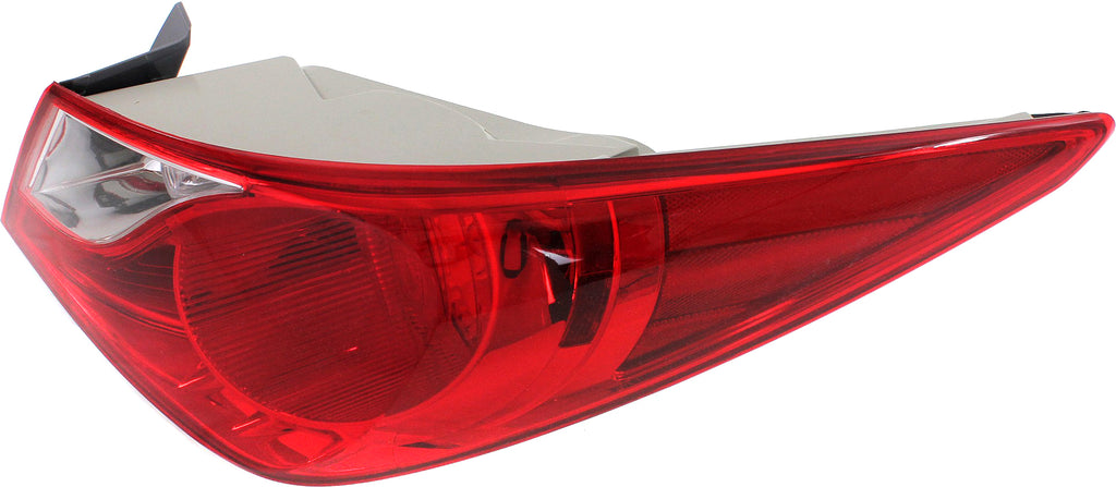 New Tail Light Direct Replacement For SONATA 11-14 TAIL LAMP RH, Outer, Assembly, Bulb Type, Exc. Hybrid Model - CAPA HY2805116C 924023Q000