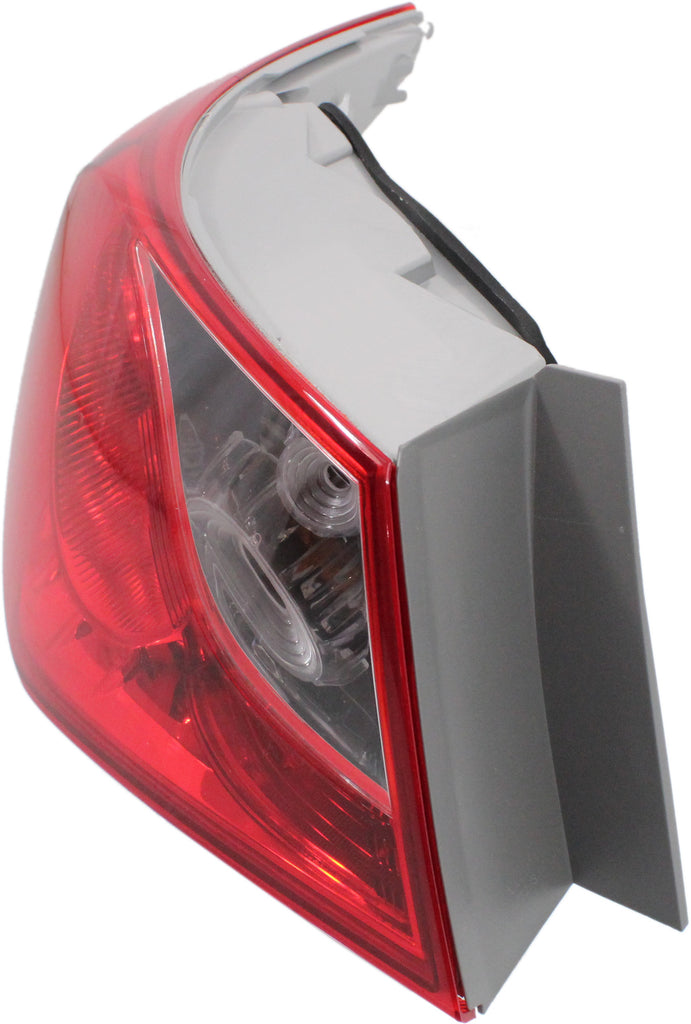 New Tail Light Direct Replacement For SONATA 11-14 TAIL LAMP LH, Outer, Assembly, Bulb Type, Exc. Hybrid Model - CAPA HY2804116C 924013Q000