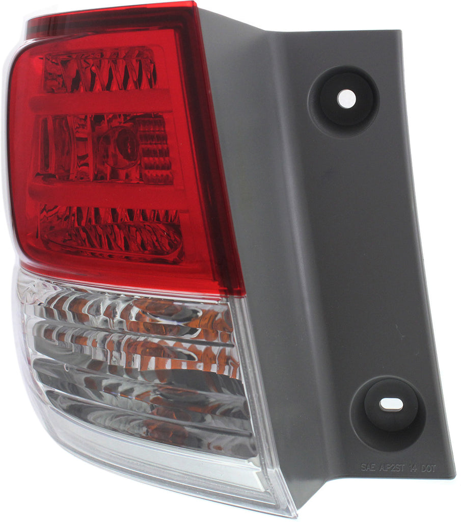 New Tail Light Direct Replacement For ODYSSEY 14-17 TAIL LAMP LH, Outer, Assembly - CAPA HO2804104C 33550TK8A11