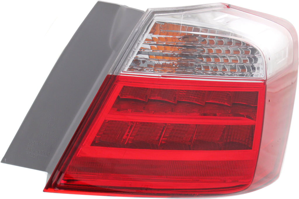 New Tail Light Direct Replacement For ACCORD 13-15 TAIL LAMP RH, Outer, Assembly, EX-L/Touring Models, (Exc. Hybrid Model), Sedan - CAPA HO2805103C 33500T2AA12