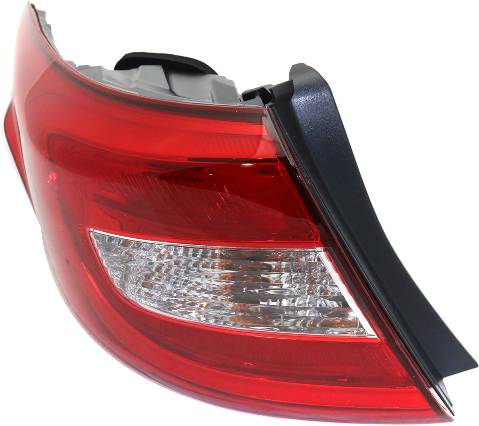 New Tail Light Direct Replacement For SONATA 15-17 TAIL LAMP LH, Outer, Assembly, Halogen, Base/Eco/Limited 2.0T/SE/Sport - CAPA HY2804129C 92401C2000