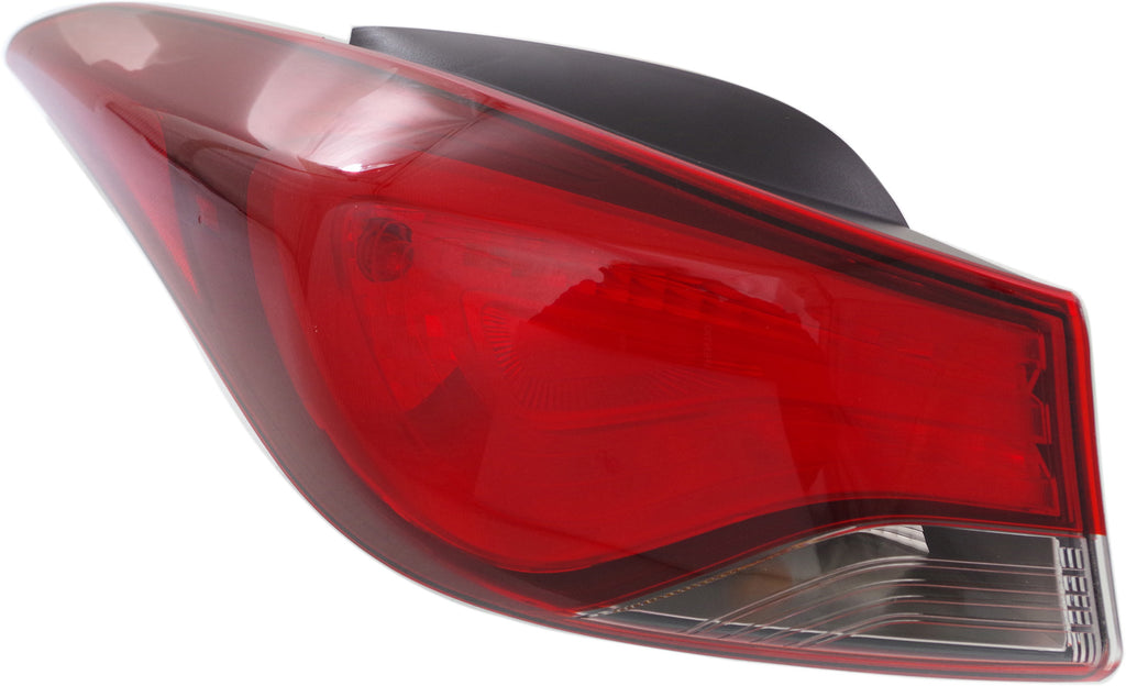 New Tail Light Direct Replacement For ELANTRA 14-16 TAIL LAMP LH, Outer, Assembly, Halogen, Sedan, USA Built Vehicle - CAPA HY2804131C 924013Y500
