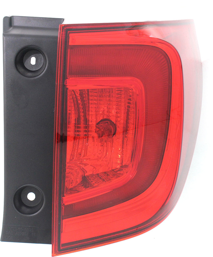 New Tail Light Direct Replacement For PILOT 16-18/PASSPORT 22-23 TAIL LAMP RH, Outer, Assembly, (Passport, Elite/EX-L/Sport/Touring Models) - CAPA HO2805107C 33500TG7A01