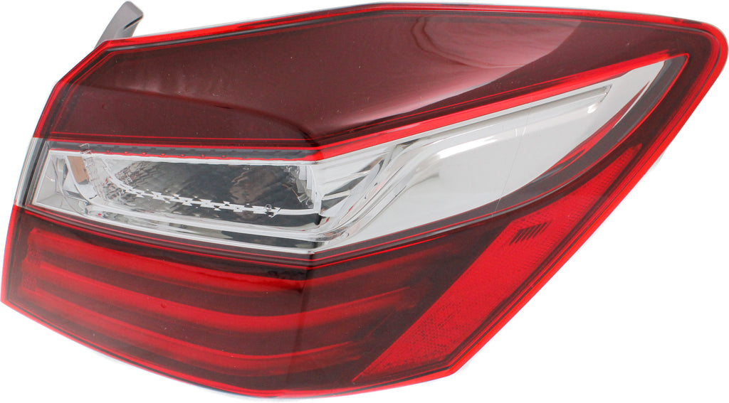 New Tail Light Direct Replacement For ACCORD 16-17 TAIL LAMP RH, Outer, Assembly, Halogen, (Exc. Hybrid Model), Sedan - CAPA HO2805108C 33500T2AA21