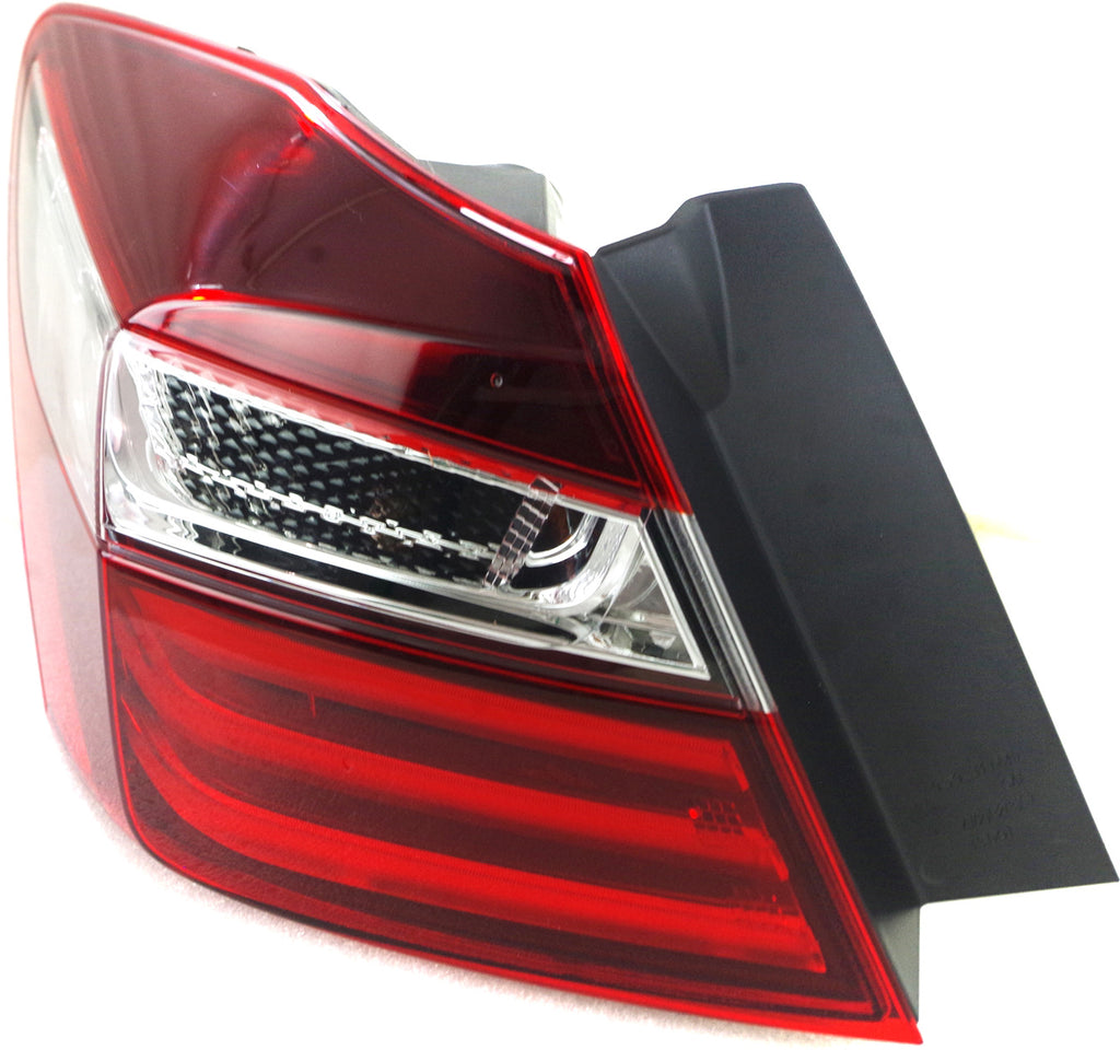 New Tail Light Direct Replacement For ACCORD 16-17 TAIL LAMP LH, Outer, Assembly, Halogen, (Exc. Hybrid Model), Sedan HO2804108 33550T2AA21