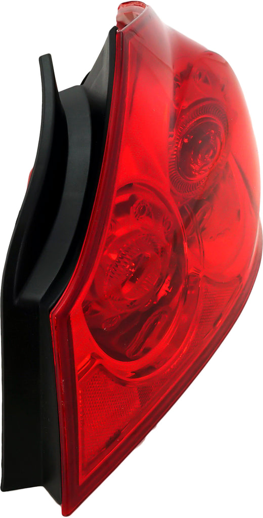 New Tail Light Direct Replacement For G35 07-08 / G37 09-13 / Q40 15-15 TAIL LAMP RH, Assembly, Red Lens, Sedan - CAPA IN2801118C 26550JK60D