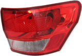 New Tail Light Direct Replacement For GRAND CHEROKEE 11-13 TAIL LAMP RH, Outer, Assembly CH2805100 55079420AG