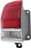 New Tail Light Direct Replacement For GRAND CHEROKEE WK 14-22 TAIL LAMP LH, Outer, Assy, (Exc. SRT/Trailhawk/Trackhawk Models), w/ Chrome Trim - CAPA CH2804106C 68110017AG