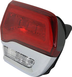 New Tail Light Direct Replacement For GRAND CHEROKEE WK 14-22 TAIL LAMP LH, Inner, Assy, Laredo/Limited/Overland/Summit Models, w/ Chrome Trim - CAPA CH2802105C 68110047AH