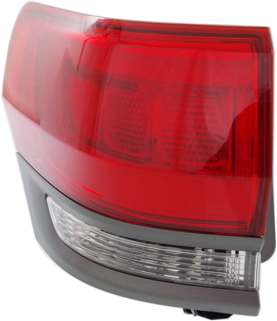 New Tail Light Direct Replacement For GRAND CHEROKEE WK 14-22 TAIL LAMP LH, Outer, Assy, (Exc. SRT/Trailhawk/Trackhawk Models), w/ Gray Trim - CAPA CH2804110C 68236105AC