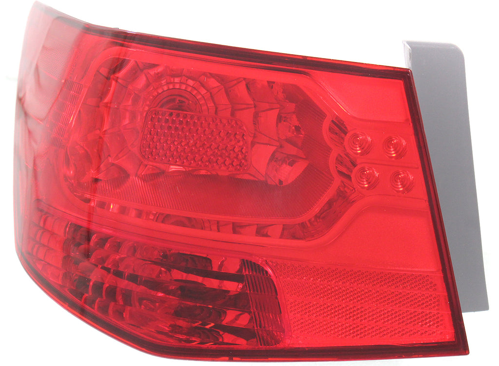 New Tail Light Direct Replacement For FORTE 10-13 TAIL LAMP LH, Outer, Assembly, Sedan - CAPA KI2804101C 924011M010