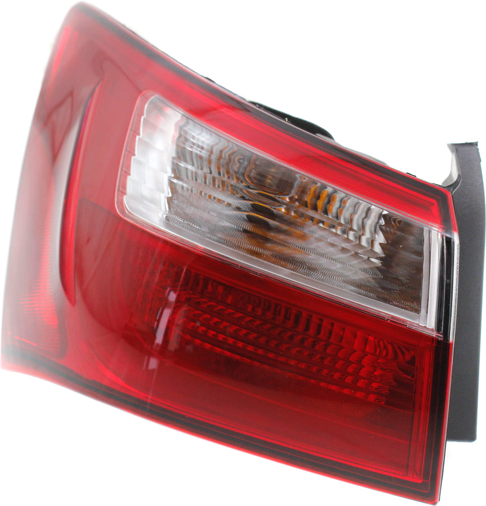 New Tail Light Direct Replacement For RIO 12-17 TAIL LAMP LH, Outer, Assembly, Halogen, Sedan - CAPA KI2804109C 924011W000