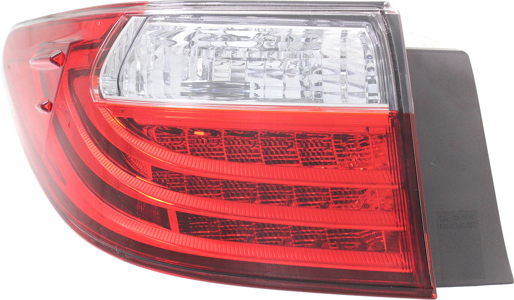New Tail Light Direct Replacement For ES300H/ES350 13-15 TAIL LAMP LH, Outer, Lens and Housing - CAPA LX2804113C 8156133560
