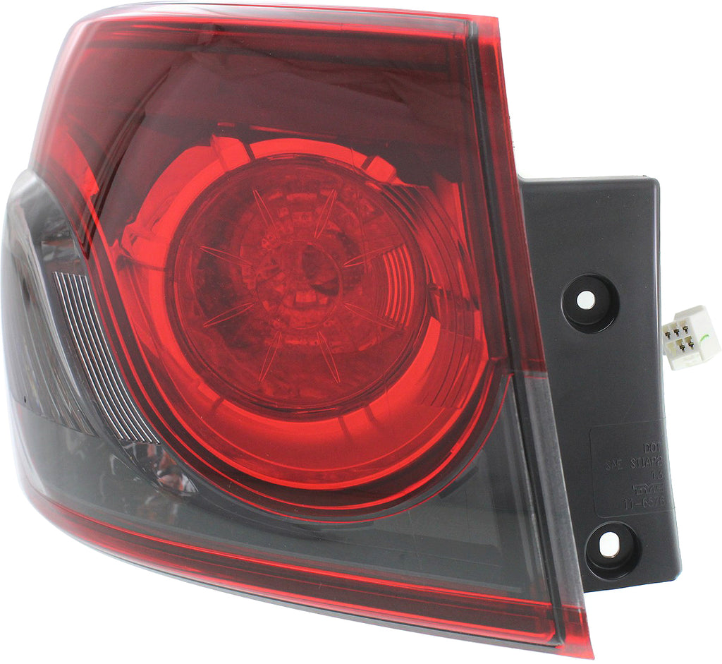 New Tail Light Direct Replacement For CX-9 13-15 TAIL LAMP LH, Outer, Assembly MA2804112 TK2151160A