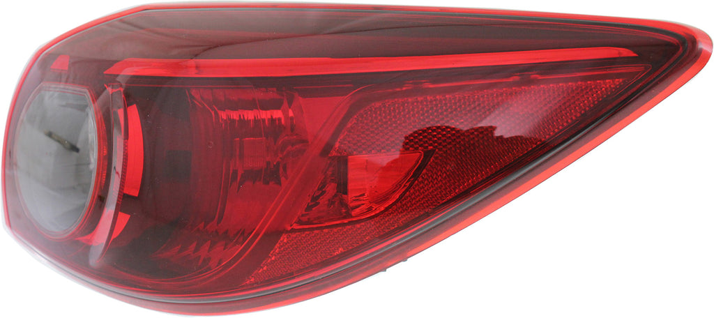 New Tail Light Direct Replacement For MAZDA 3 14-18 TAIL LAMP RH, Outer, Assembly, Halogen, Hatchback, (Mexico, 17-18)/Japan Built Vehicle - CAPA MA2805115C BHP151150C