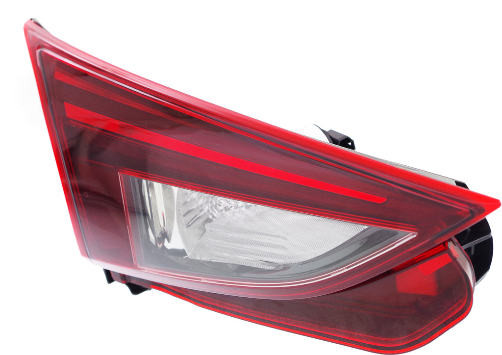 New Tail Light Direct Replacement For MAZDA 3 14-18 TAIL LAMP LH, Inner, Assembly, Halogen, Hatchback, (Mexico, 17-18)/Japan Built Vehicle MA2802114 B45C513G0B