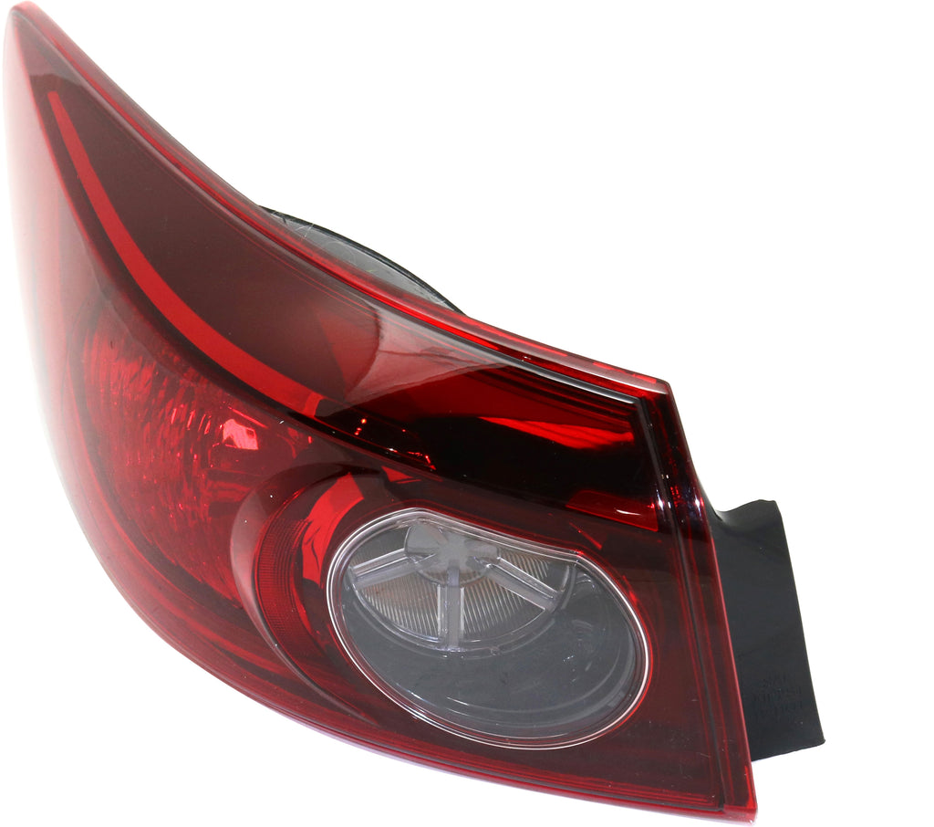 New Tail Light Direct Replacement For MAZDA 3 14-18 TAIL LAMP LH, Outer, Assembly, Halogen, Sedan, (Mexico, 16-18)/Japan Built Vehicle - CAPA MA2804117C BHN151160B