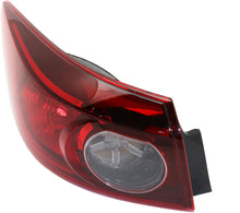 Load image into Gallery viewer, New Tail Light Direct Replacement For MAZDA 3 14-18 TAIL LAMP LH, Outer, Assembly, Halogen, Sedan, (Mexico, 16-18)/Japan Built Vehicle - CAPA MA2804117C BHN151160B