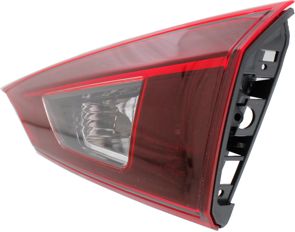New Tail Light Direct Replacement For MAZDA 3 14-18 TAIL LAMP RH, Inner, Assembly, Halogen, Sedan, (Mexico, 16-18)/Japan Built Vehicle - CAPA MA2803112C B45A513F0