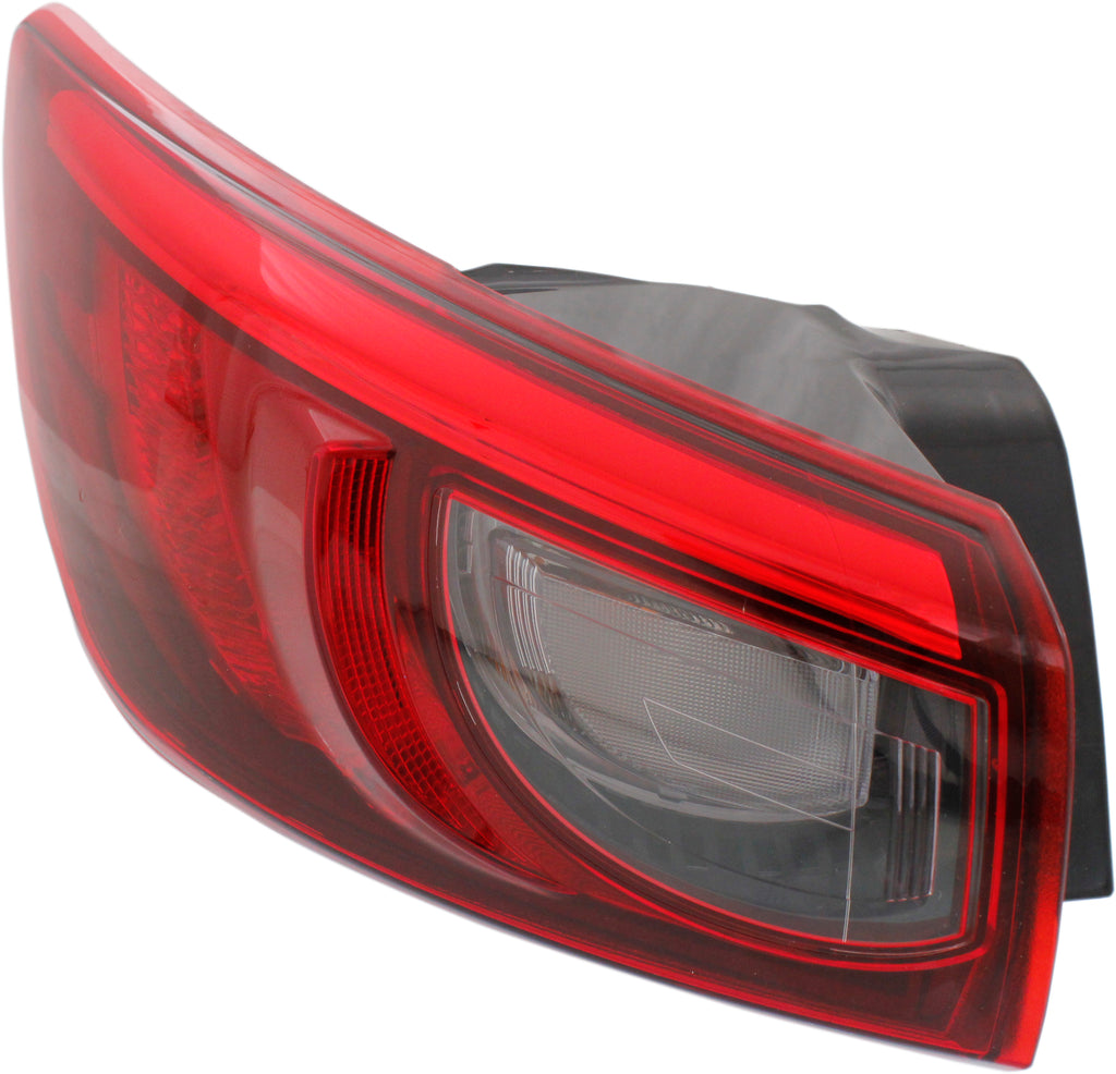New Tail Light Direct Replacement For CX-3 16-22 TAIL LAMP LH, Outer, Assembly, Bulb Type - CAPA MA2804120C DB4G51160