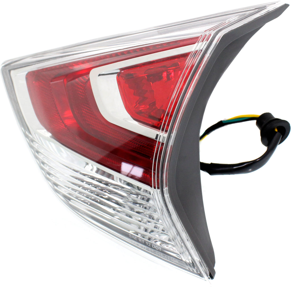 New Tail Light Direct Replacement For ROGUE 14-16 TAIL LAMP RH, Inner, Assembly, (Korea Built 16-16)/Japan/USA Built Vehicle- CAPA NI2803103C 265504BA1A