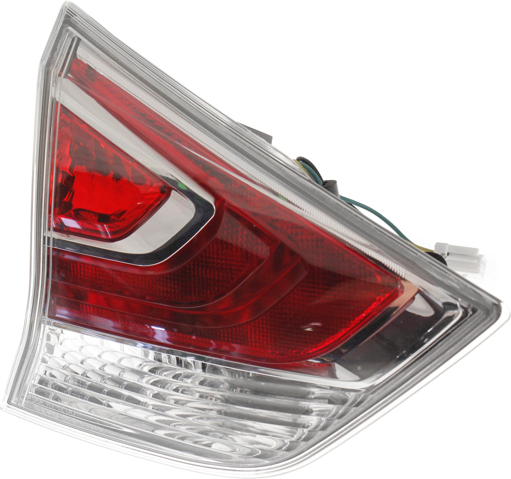 New Tail Light Direct Replacement For ROGUE 14-16 TAIL LAMP LH, Inner, Assembly, (Korea Built 16-16)/Japan/USA Built Vehicle- CAPA NI2802103C 265554BA1A
