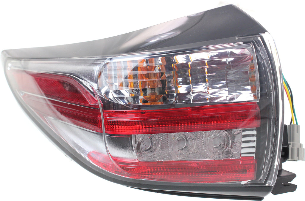 New Tail Light Direct Replacement For MURANO 15-18 TAIL LAMP LH, Outer, Assembly, (Exc. Hybrid Model) - CAPA NI2804103C 265555AA0B