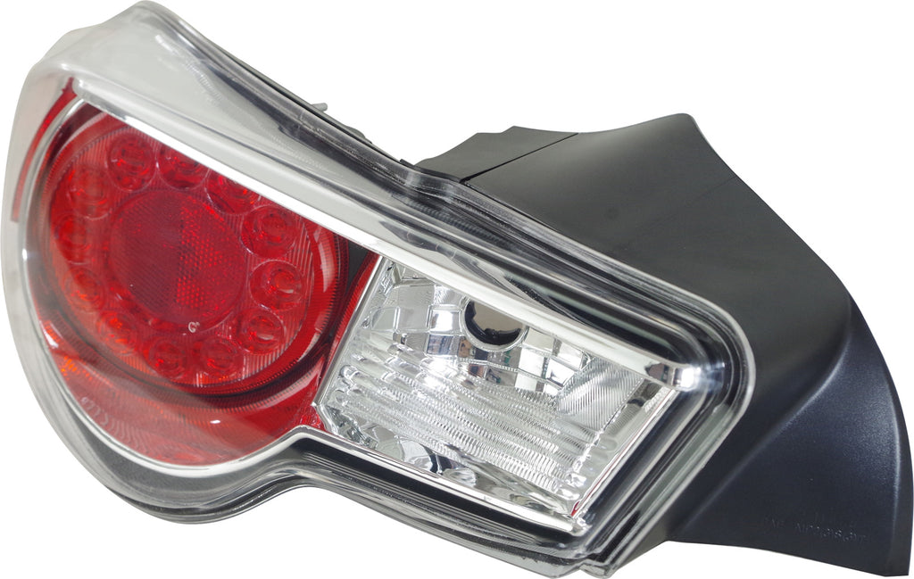 New Tail Light Direct Replacement For FR-S 13-16 TAIL LAMP LH, Lens and Housing - CAPA SC2818109C SU00305811