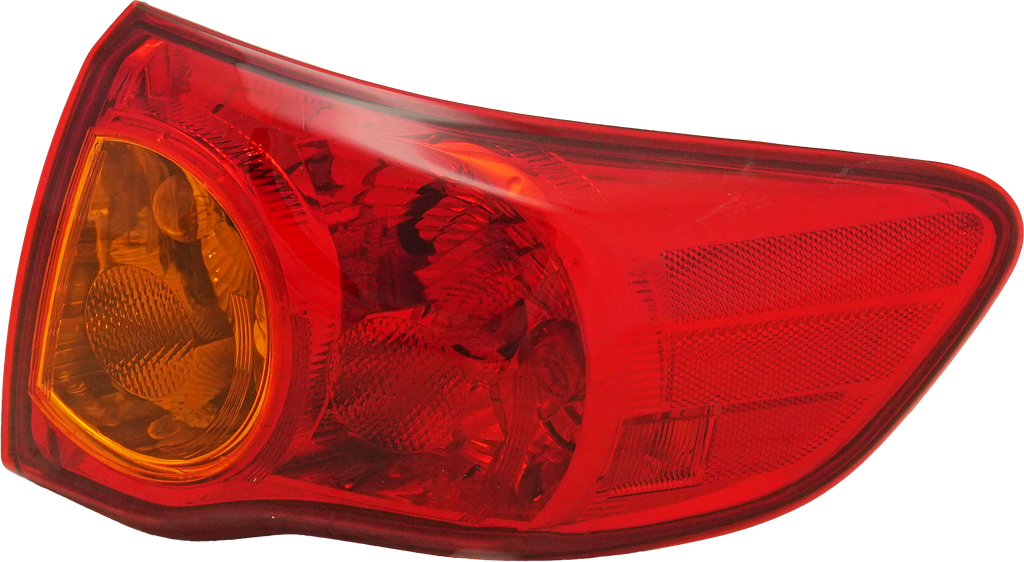 New Tail Light Direct Replacement For COROLLA 09-10 TAIL LAMP RH, Assembly, North America Built Vehicle - CAPA TO2801175C 8155002460