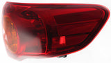 New Tail Light Direct Replacement For COROLLA 09-10 TAIL LAMP RH, Assembly, North America Built Vehicle TO2801175 8155002460