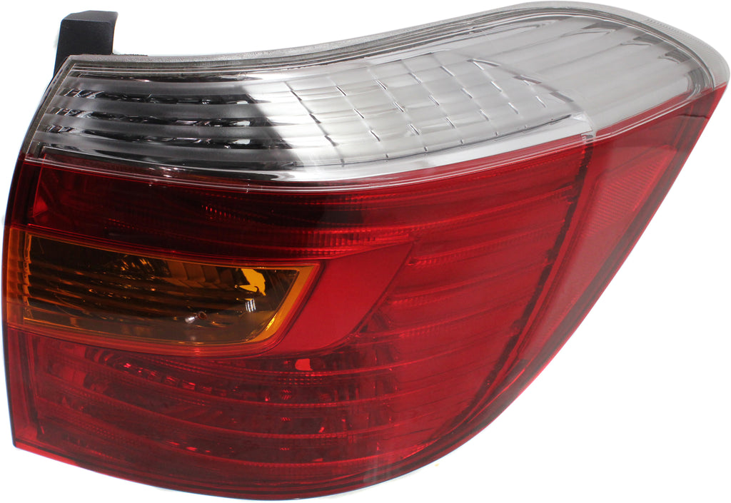 New Tail Light Direct Replacement For HIGHLANDER 08-10 TAIL LAMP RH, Lens and Housing, Amber/Clear/Red Lens, Sport Model, Japan Built Vehicle TO2801174 8155148170