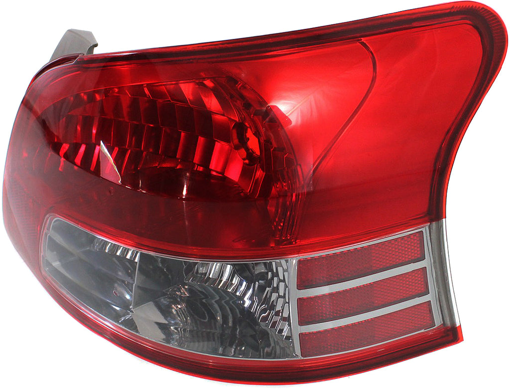 New Tail Light Direct Replacement For YARIS 07-11 TAIL LAMP RH, Lens and Housing, (S Mdl 07-09)/(Base Mdl 10-11, w/ Sprt Pkg), Sdn - CAPA TO2819140C 8155152770