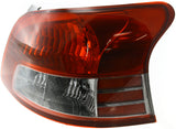 New Tail Light Direct Replacement For YARIS 07-11 TAIL LAMP RH, Lens and Housing, (S Mdl 07-09)/(Base Mdl 10-11, w/ Sprt Pkg), Sdn TO2819140 8155152770