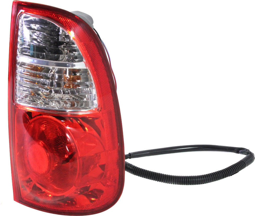 New Tail Light Direct Replacement For TUNDRA 05-06 TAIL LAMP RH, Assembly, Clear/Red Lens, w/ Standard Bed, Regular and Access Cab TO2801161 815500C060