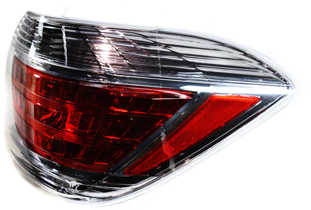 New Tail Light Direct Replacement For HIGHLANDER 11-13 TAIL LAMP RH, Lens and Housing, Clear and Red Lens, Hybrid Model TO2819149 8155148270