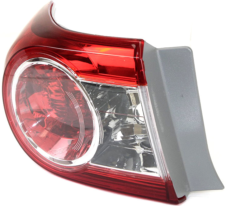 New Tail Light Direct Replacement For COROLLA 11-13 TAIL LAMP LH, Outer, Lens and Housing, Japan Built Vehicle TO2804112 8156112C10
