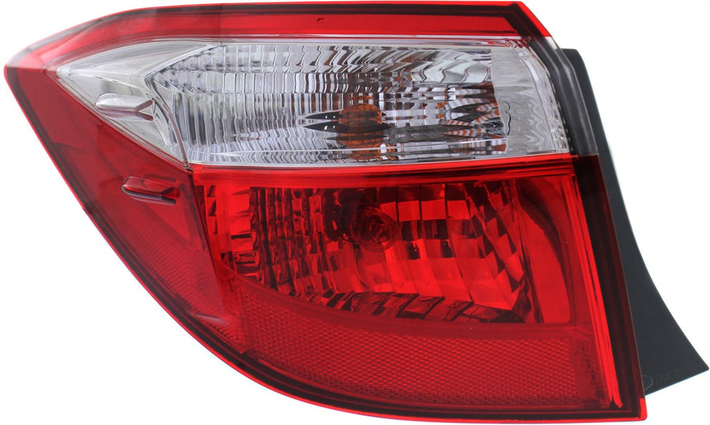 New Tail Light Direct Replacement For COROLLA 14-16 TAIL LAMP LH, Assembly - CAPA TO2804118C 81560-02750